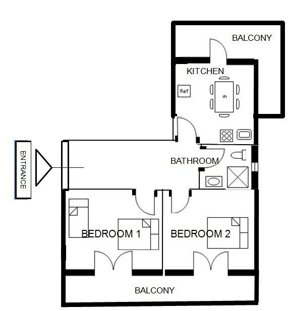 Apartments Pag Holiday Pag Town Ruang foto